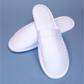 Closed Toe Waffle Weave Slippers