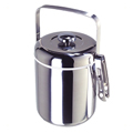 Stainless Steel Ice Bucket with Tongs